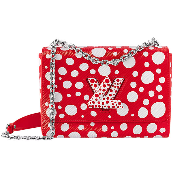 LV X YK Twist MM Red White